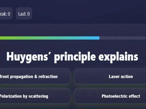 Physics   Optics Quiz